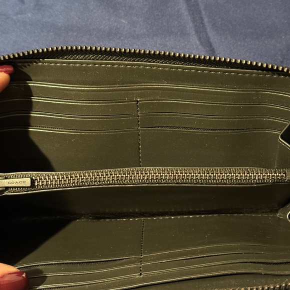 Coach Camo Leather Matching Set NWOT HTF Handbag Tote Crossbody Wallet - Picture 13 of 16